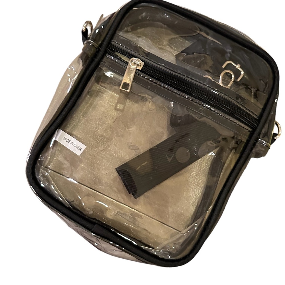 Clear crossbody bag
